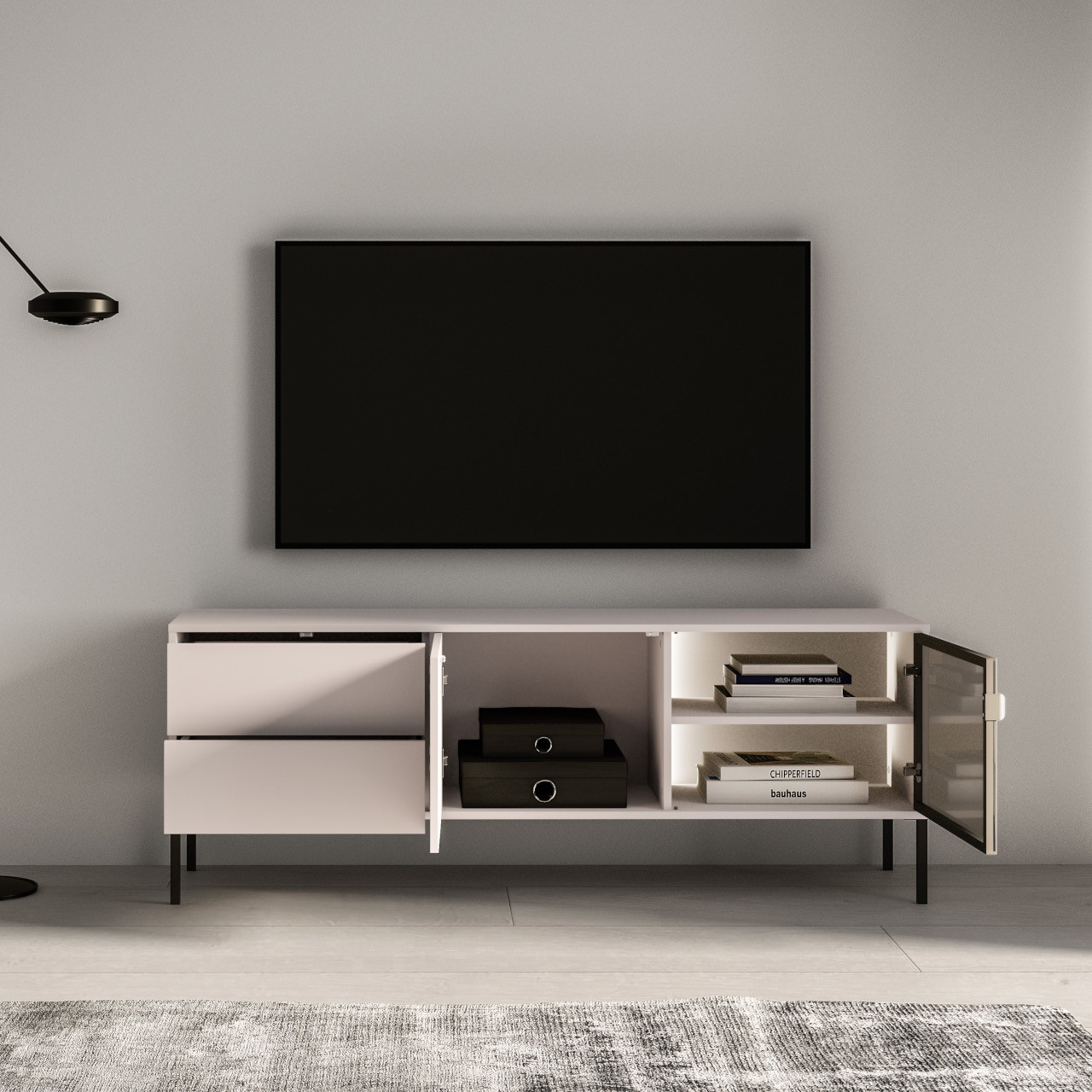 Komoda RTV BURSA 04 kaszmir - obrazek 7