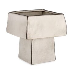 BIZZOTTO wazon NIKOS HIGH 24,5 biały