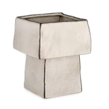 BIZZOTTO wazon NIKOS HIGH 25 biały