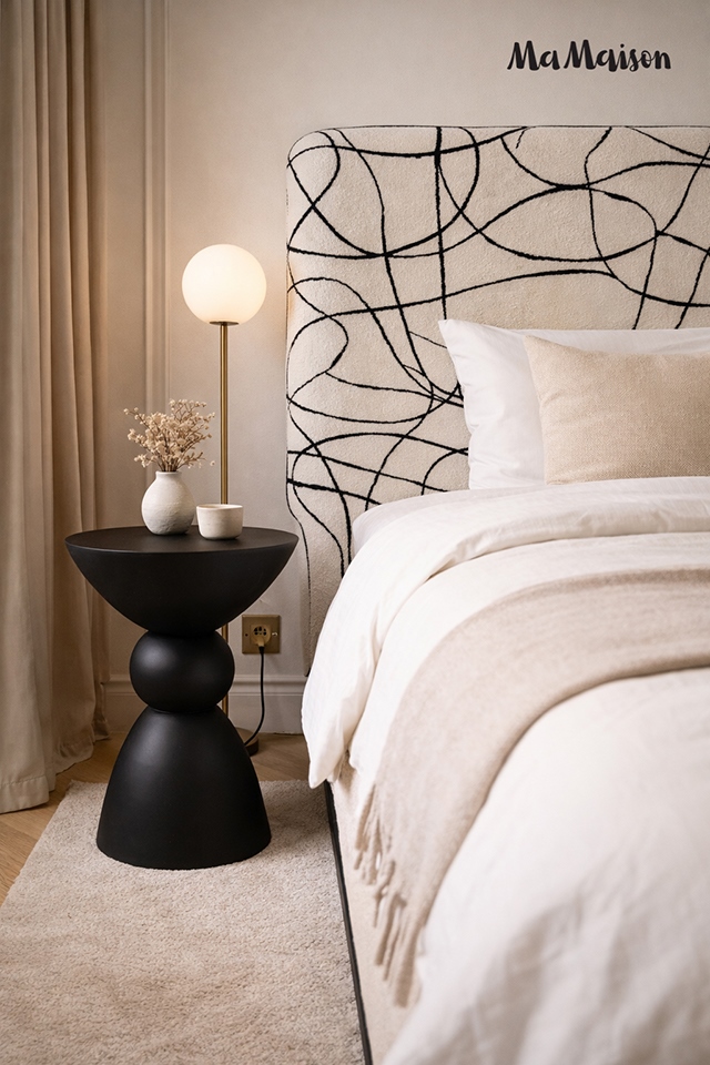 MaMaison stolik TADAO 35 czarny - obrazek 6