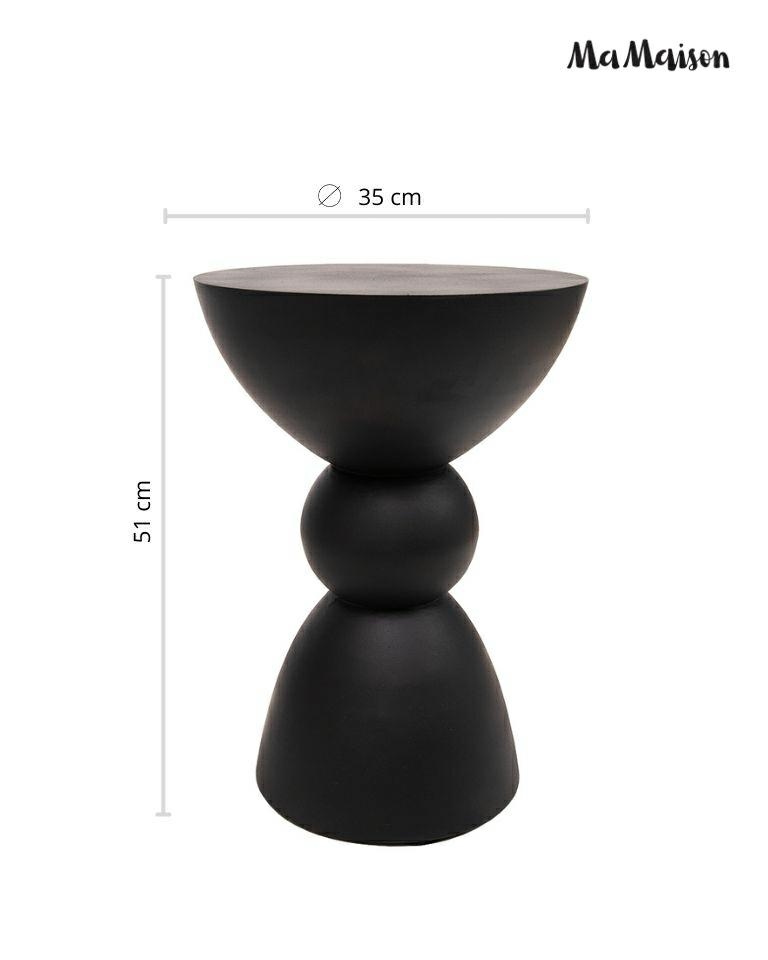 MaMaison stolik TADAO 35 czarny - obrazek 7