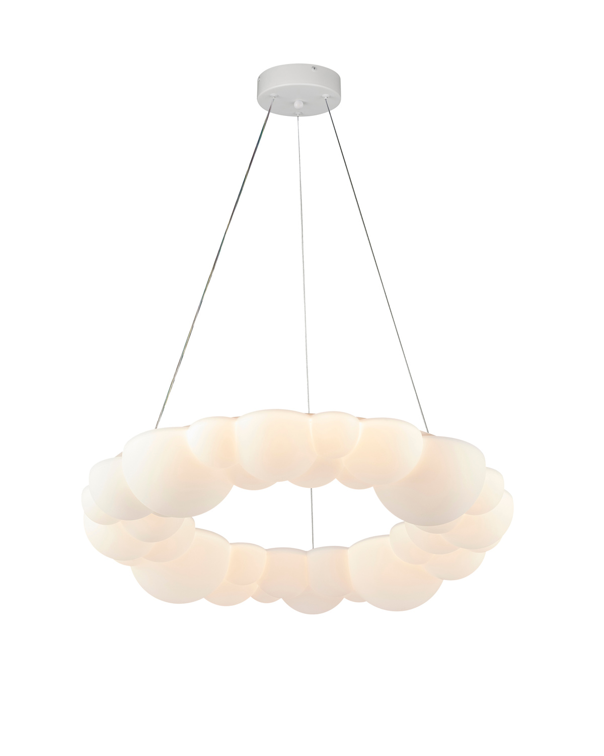 Lampa wisząca CLOUD 50 cm- akrylowa, w kształcie chmurk - obrazek 3