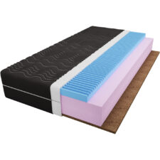 Materac piankowy + kokos 200x200 CYRIL NOIR