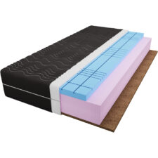 Materac piankowy + kokos 200x200 ERNEST NOIR