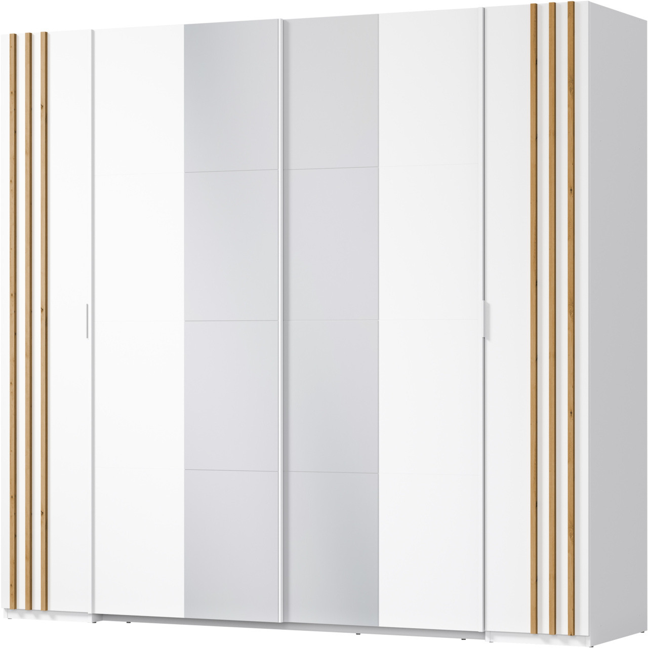 Sypialnia NOVOLI 1 biały + dąb artisan - obrazek 3