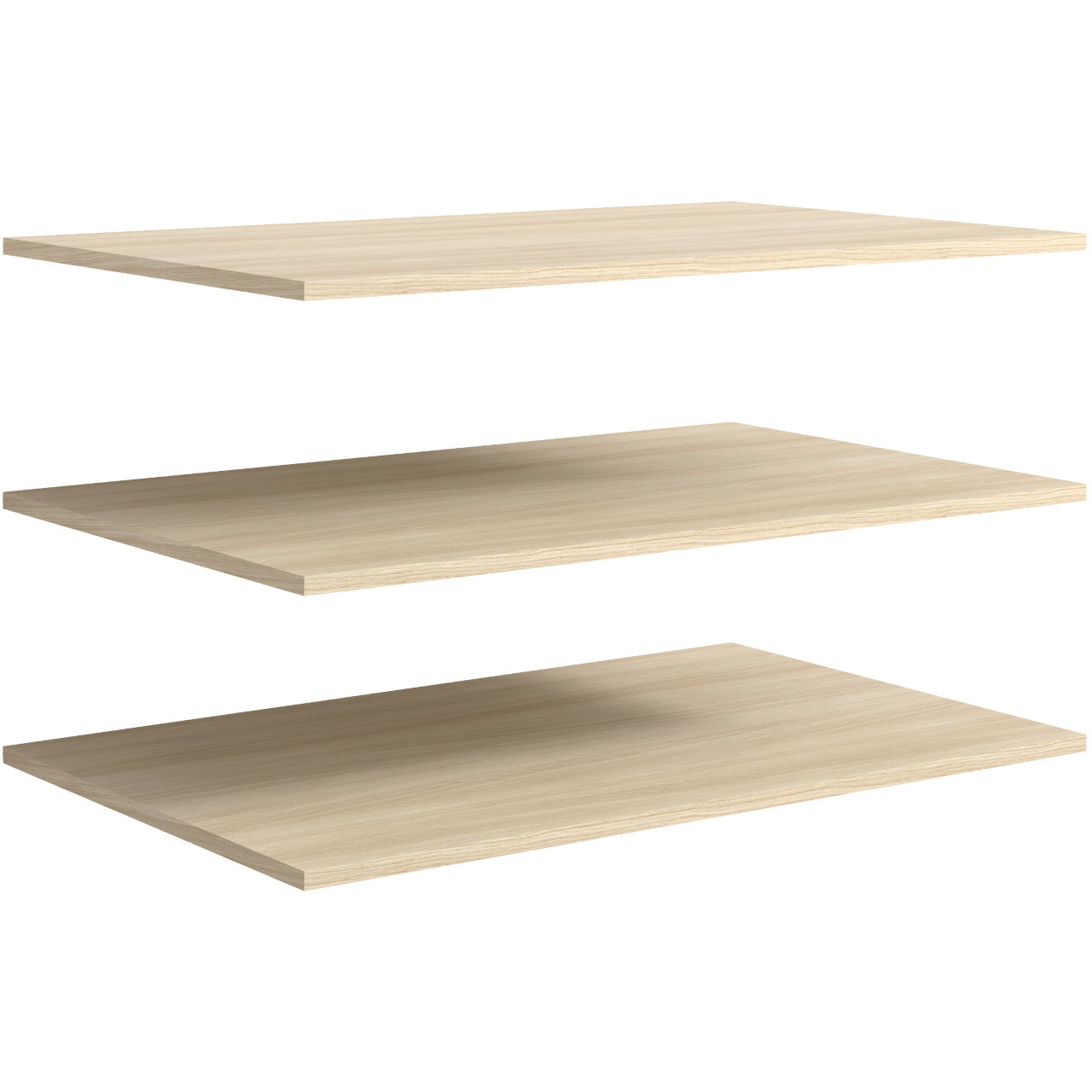 Półki do szafy (3szt.) GIRONA 67 dąb barista