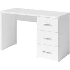 Biurko z szufladami NEPO białe