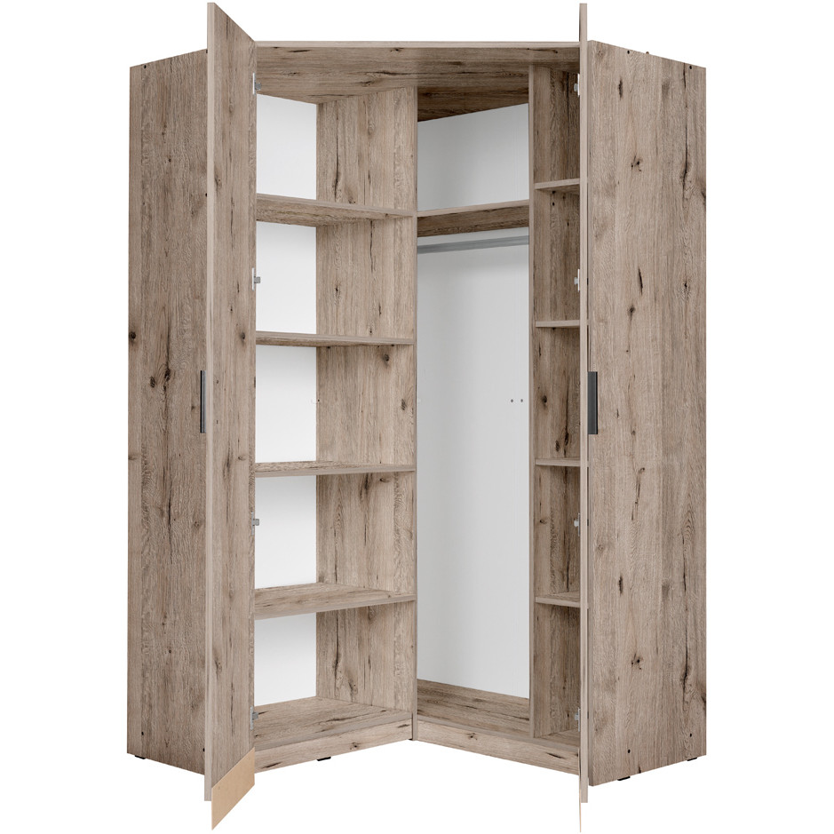 Szafa narożna 117cm PARMA 06 dąb wellington - obrazek 3
