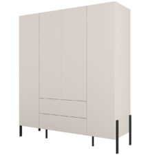 Szafa uchylna z szufladami JUKAN 20 kaszmir