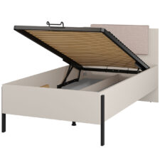 Łóżko z pojemnikiem 100x200 JUKAN 54 kaszmir