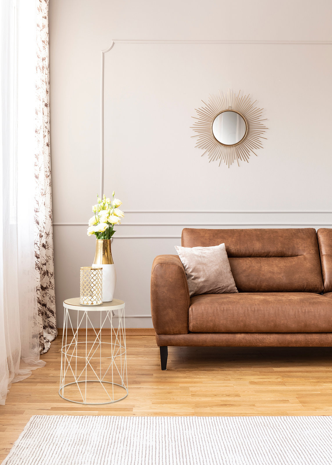 Stolik Rack okrągły czarny - obrazek 3