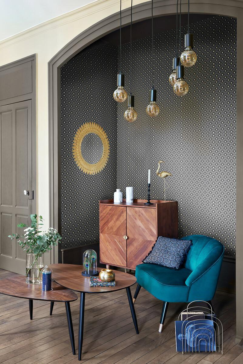 Zestaw 2 stolików Mileo L orzech ( Rozmiar: uniwersalny ) - obrazek 3