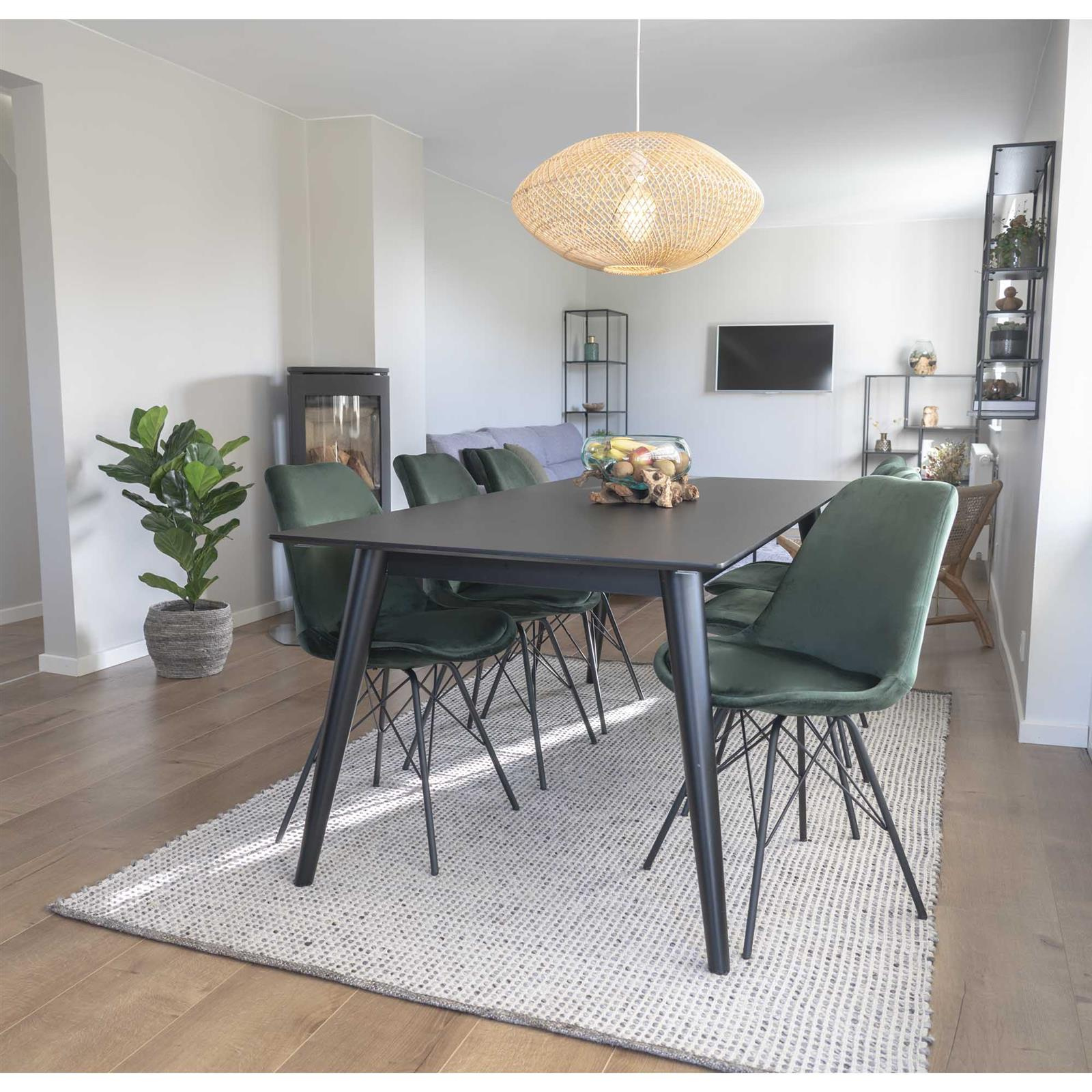 Krzesło Oslo Velvet zielone ciemne ( Rozmiar: uniwersalny ) - obrazek 9