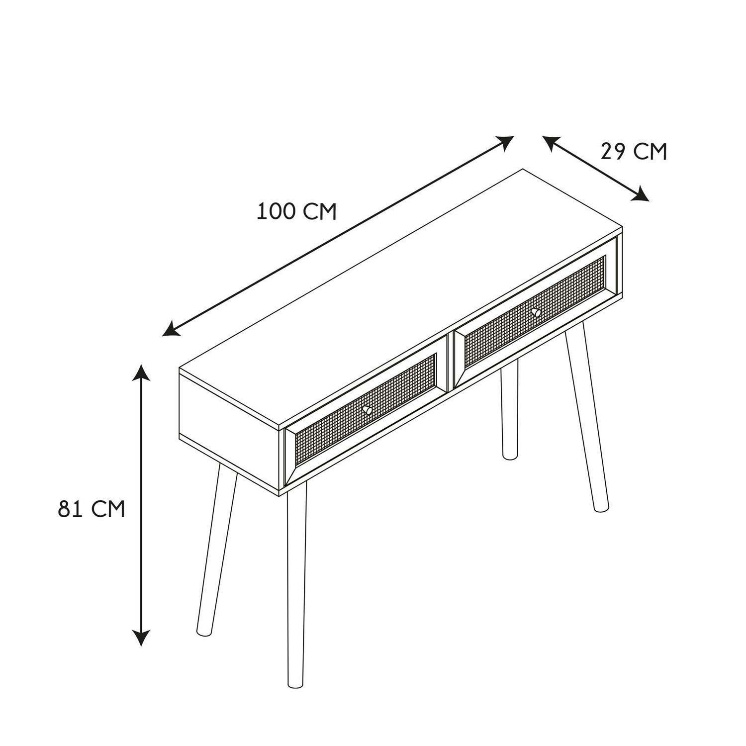 Konsola Bali naturalna - obrazek 10