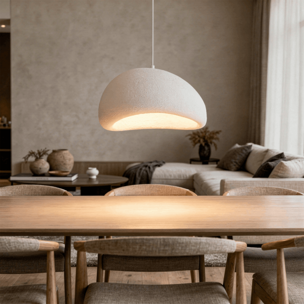 Lampa wisząca Nube 40cm biała - obrazek 3