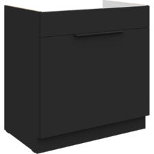 Szafka dolna pod zlew z szufladą 80 SILVIA 02 czarny