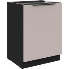 Szafka dolna 60 SILVIA 06 czarny / kaszmir