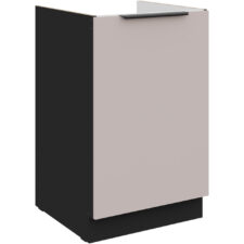 Szafka dolna pod zlew 50 SILVIA 09 czarny / kaszmir