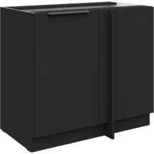 Szafka dolna narożna 105 SILVIA 15 czarny