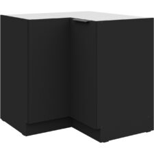 Szafka dolna narożna 90 SILVIA 16 czarny