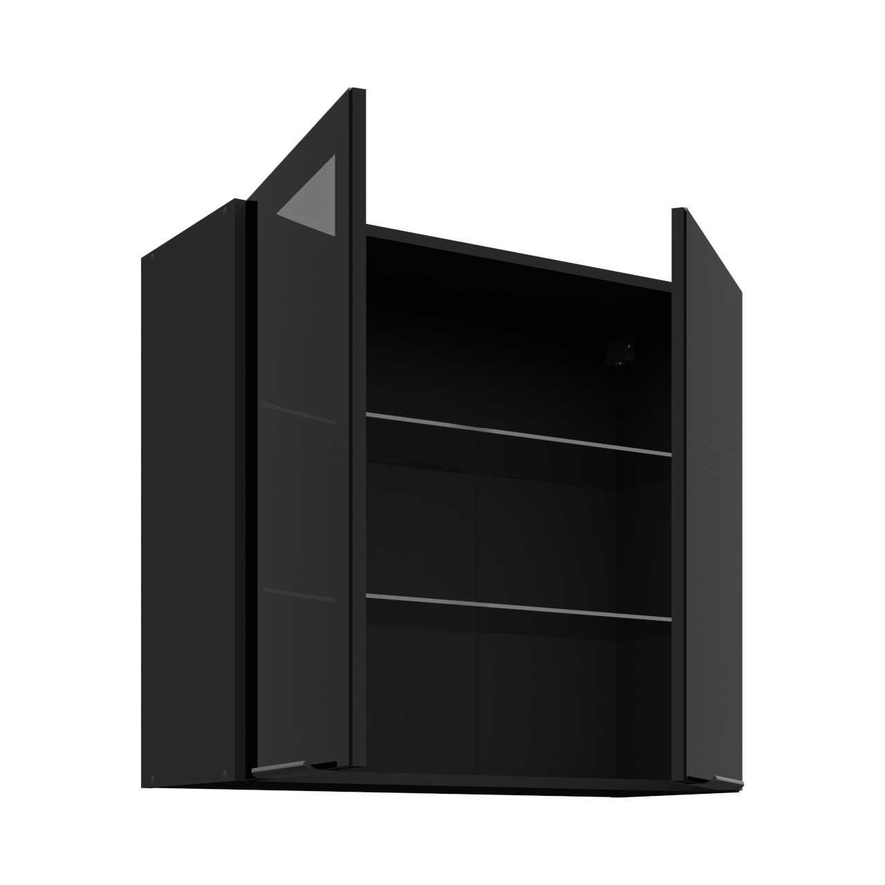 Szafka górna 80 SILVIA 21 czarny - obrazek 3