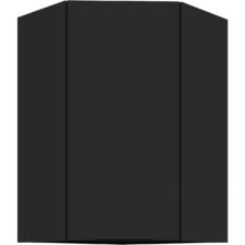 Szafka górna narożna 60 SILVIA 28 czarny