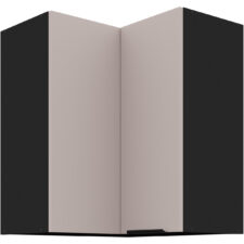 Szafka górna narożna 60 SILVIA 29 czarny / kaszmir