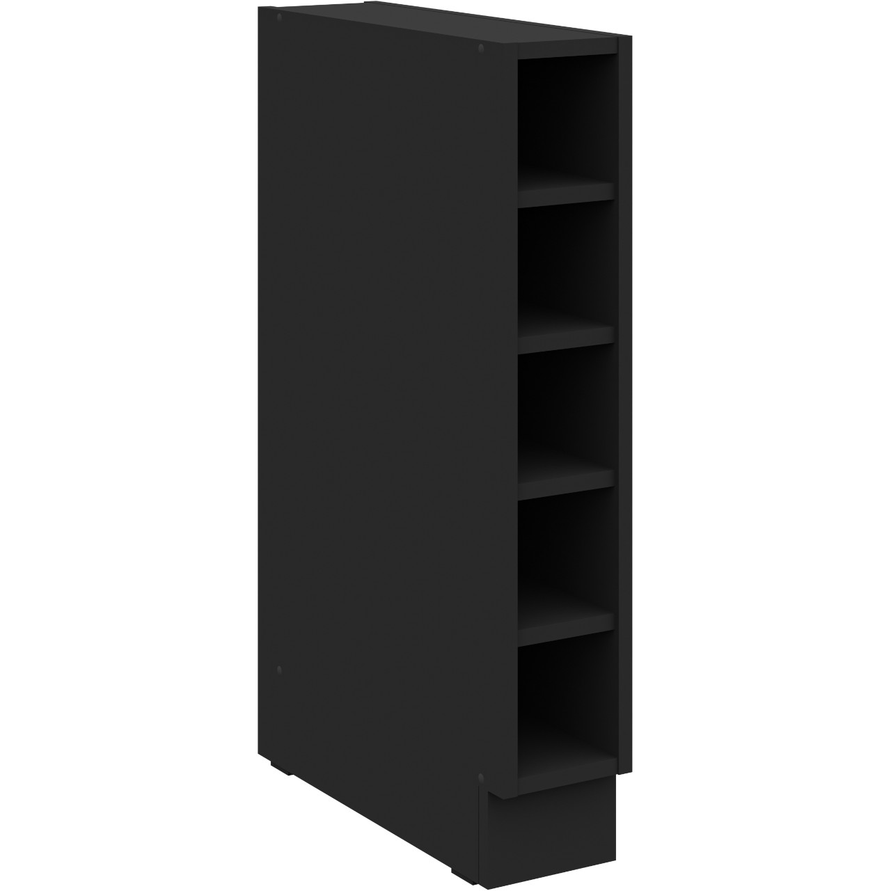 Półka dolna 15 SILVIA 52 czarny mat