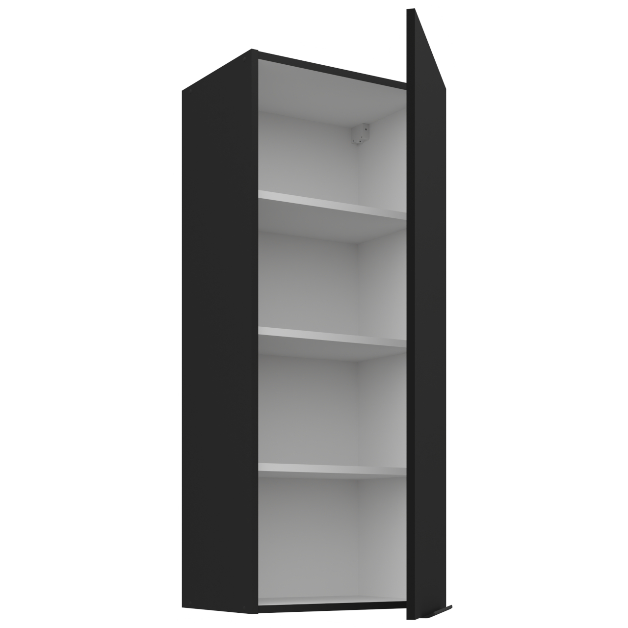 Szafka górna 45 SILVIA 69 czarny - obrazek 3