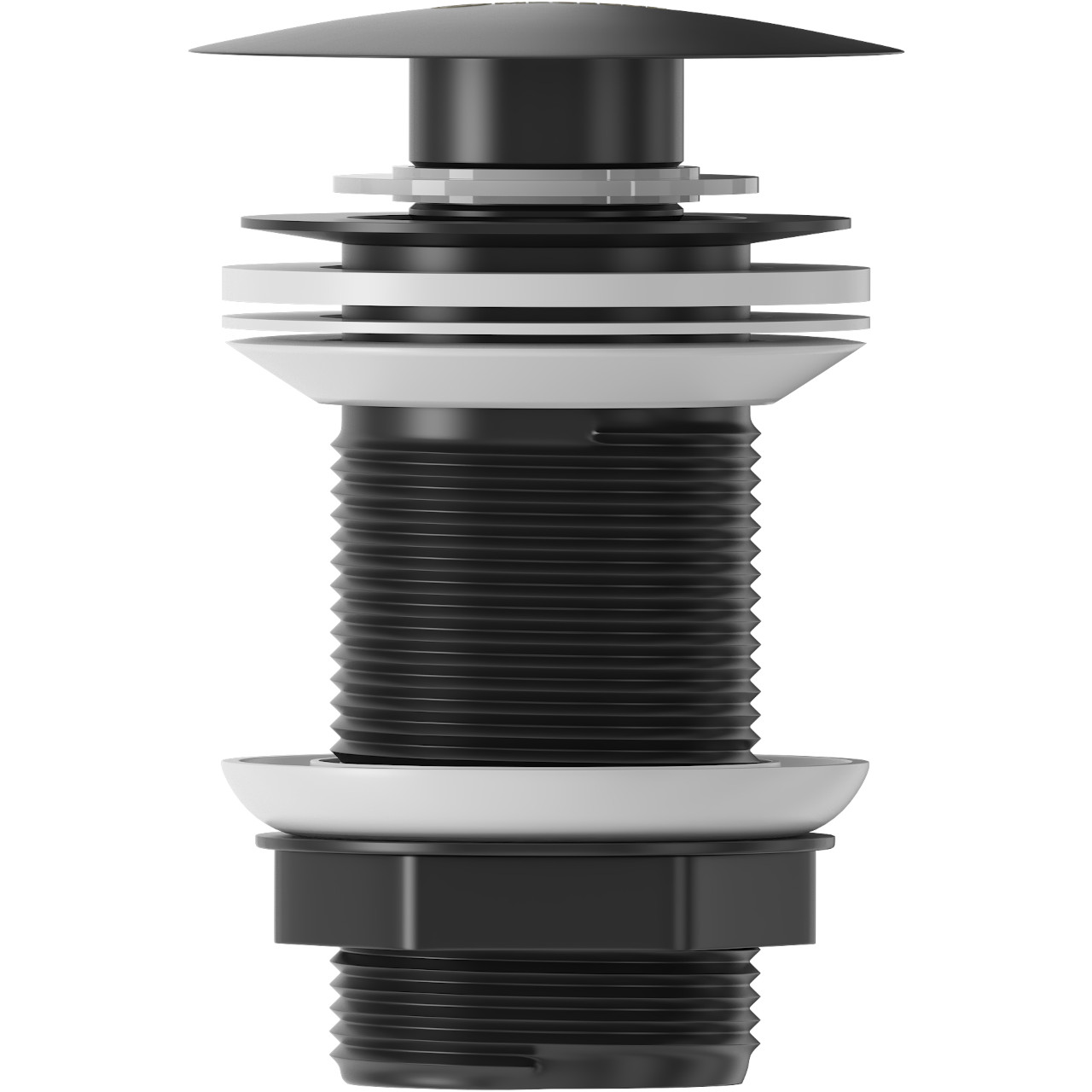 Korek do umywalki KLIK 40mm czarny - obrazek 3