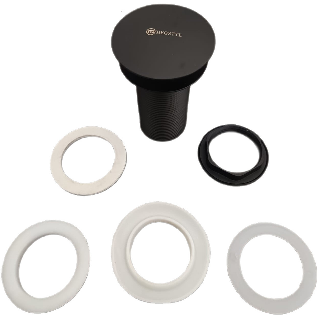 Korek do umywalki KLIK 40mm czarny - obrazek 5