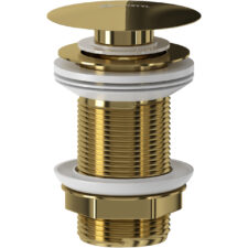 Korek do umywalki KLIK 40mm złoty połysk