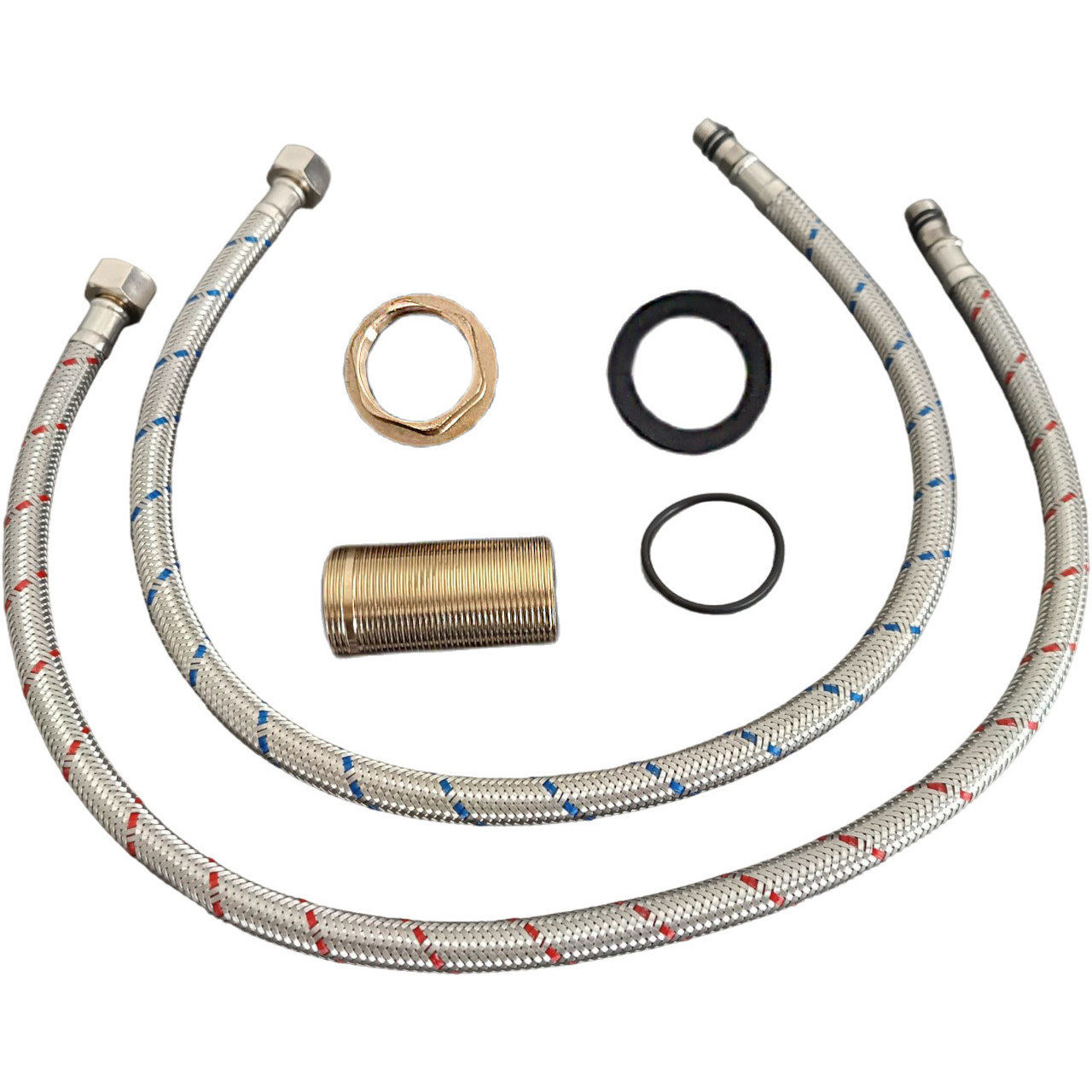 Bateria umywalkowa wysoka BISU 01 chrom połysk - obrazek 6