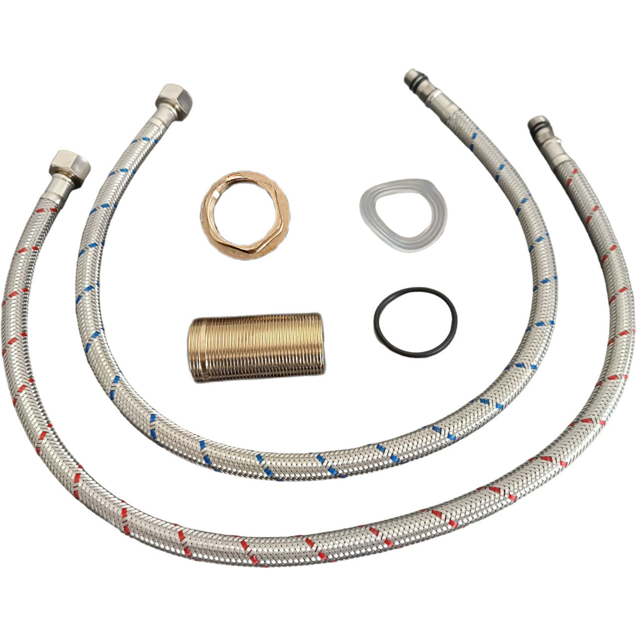 Bateria umywalkowa niska BISU 02 chrom połysk - obrazek 6