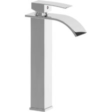 Bateria umywalkowa wysoka YUTA 01 chrom połysk