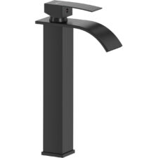 Bateria umywalkowa wysoka YUTA 01 czarny mat