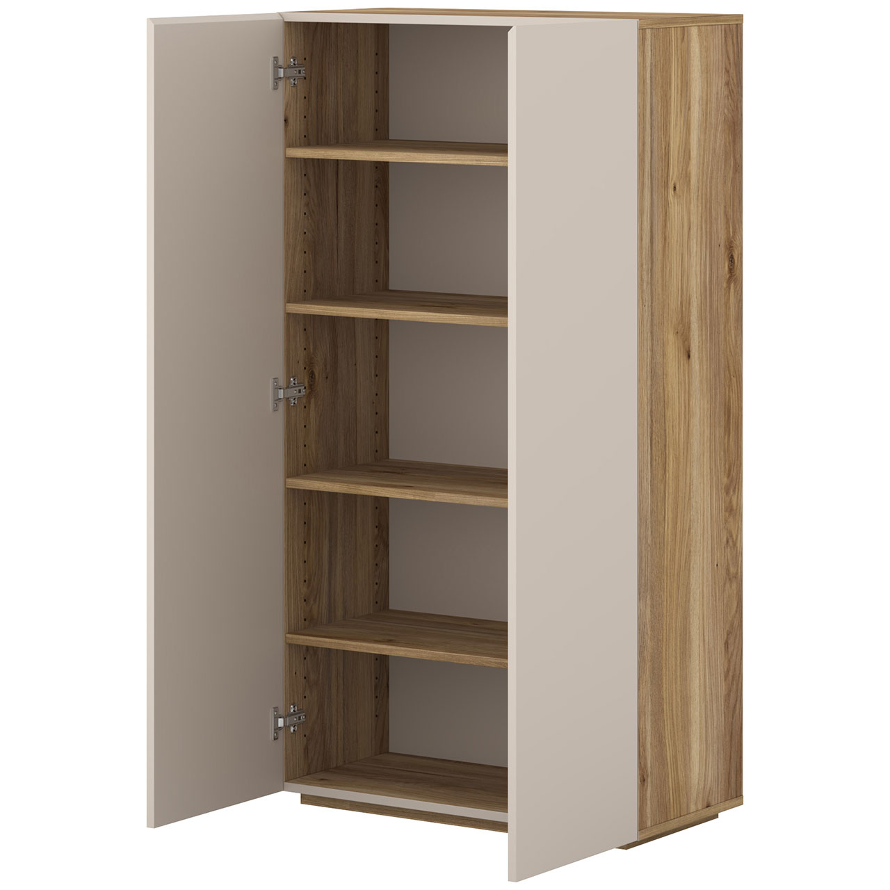 Komoda DRISS 42 dąb mauvella / kaszmir - obrazek 4