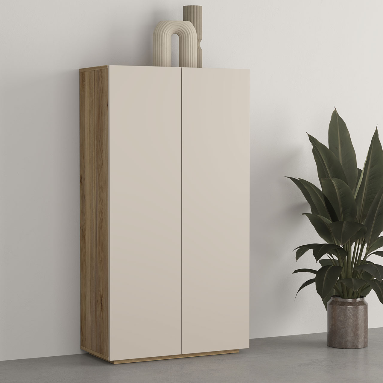 Komoda DRISS 42 dąb mauvella / kaszmir - obrazek 7