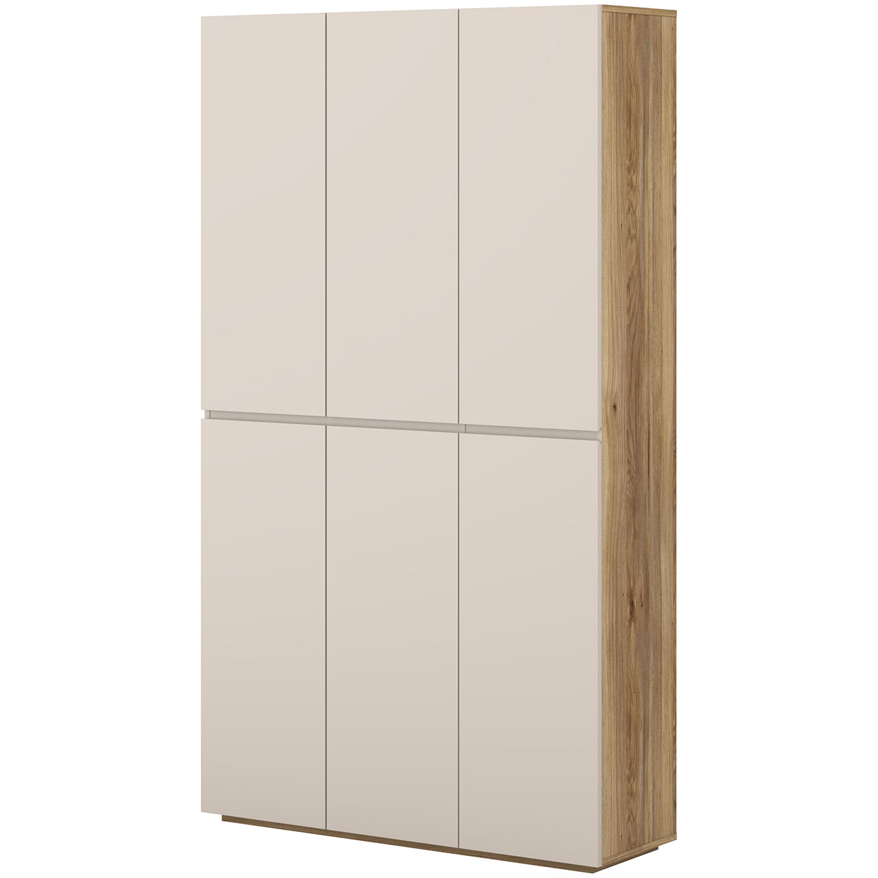 Komoda DRISS 78 dąb mauvella / kaszmir