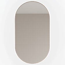 Lustro łazienkowe owalne EHRA 55x90cm z oświetleniem LED