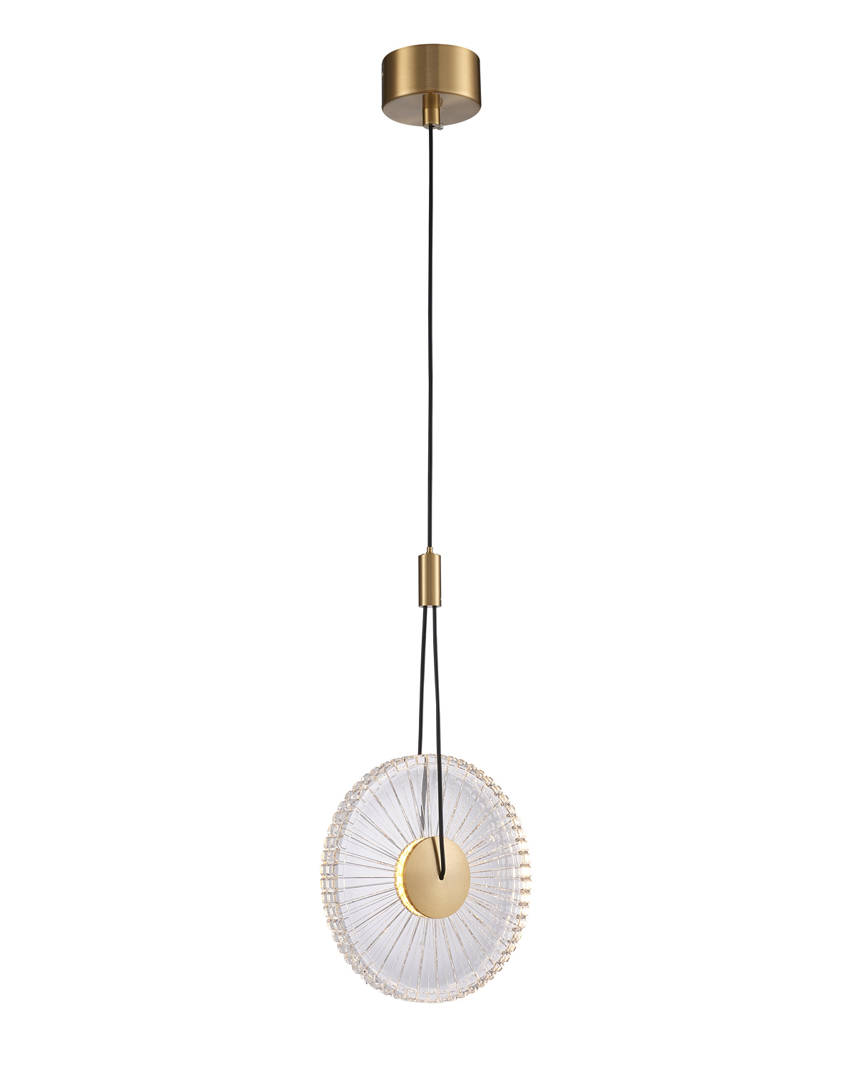 Lampa wisząca SUNBLAST - LED 20 cm, złota - obrazek 10