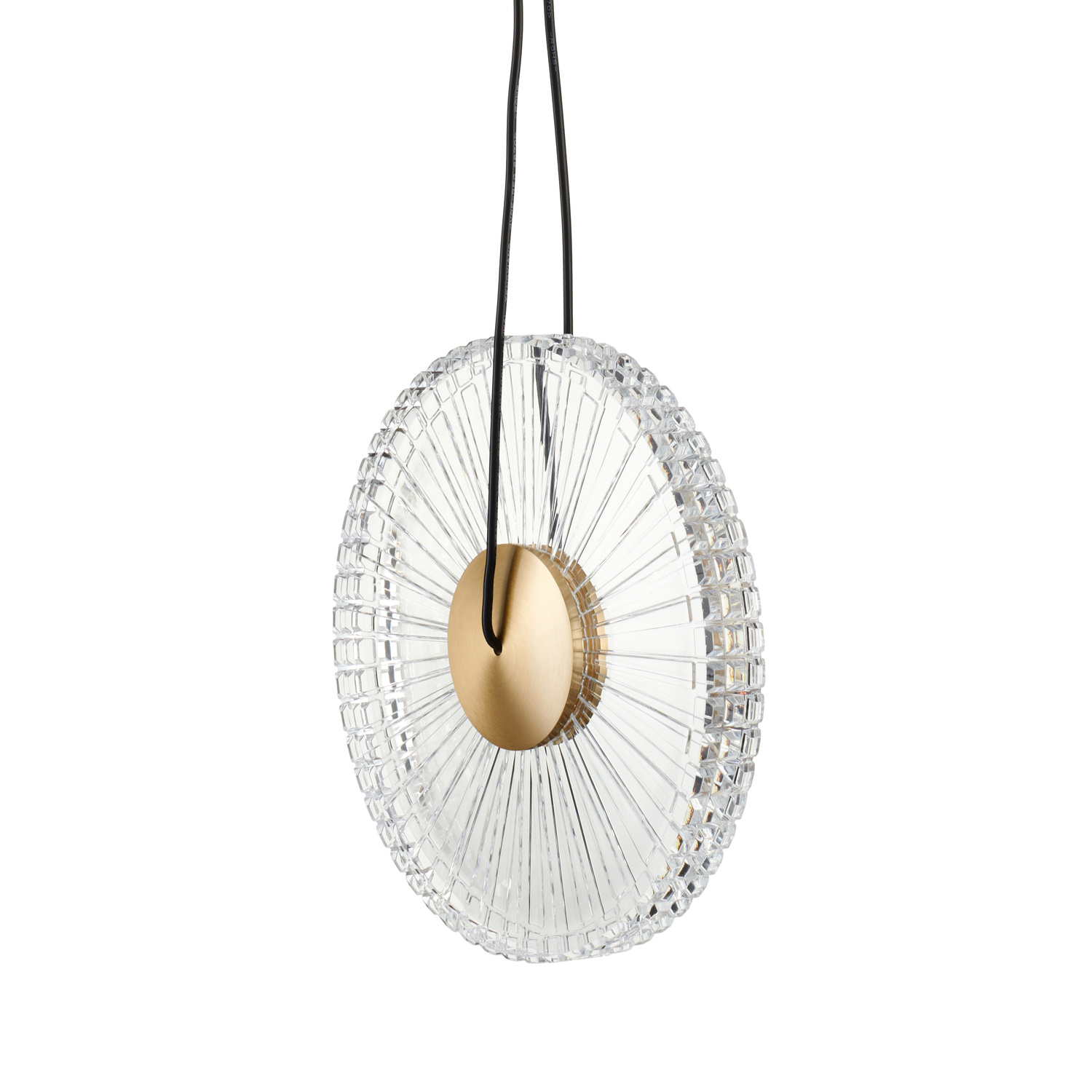 Lampa wisząca SUNBLAST - LED 20 cm, złota - obrazek 12