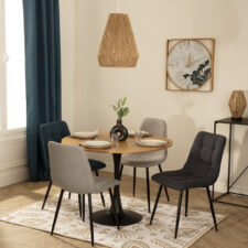 Krzesło Sirac szare ciemne