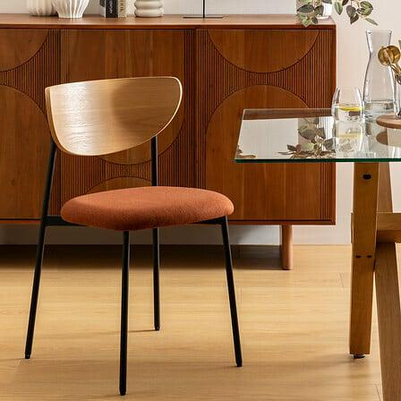 Krzesło Jaisa naturalne/terakotta - obrazek 3