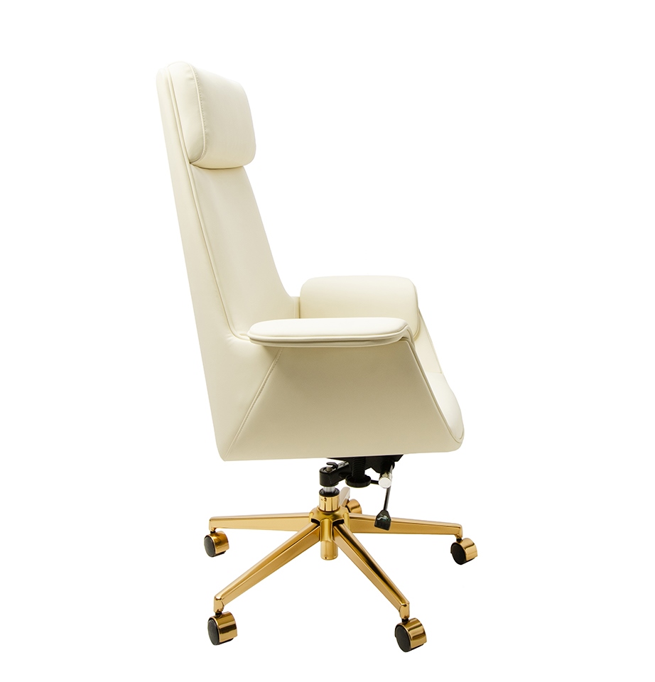 Fotel biurowy ADMIRAL beżowy - obrazek 4