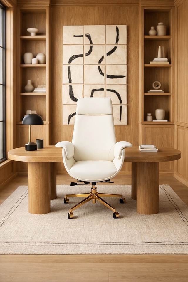 Fotel biurowy ADMIRAL beżowy - obrazek 14