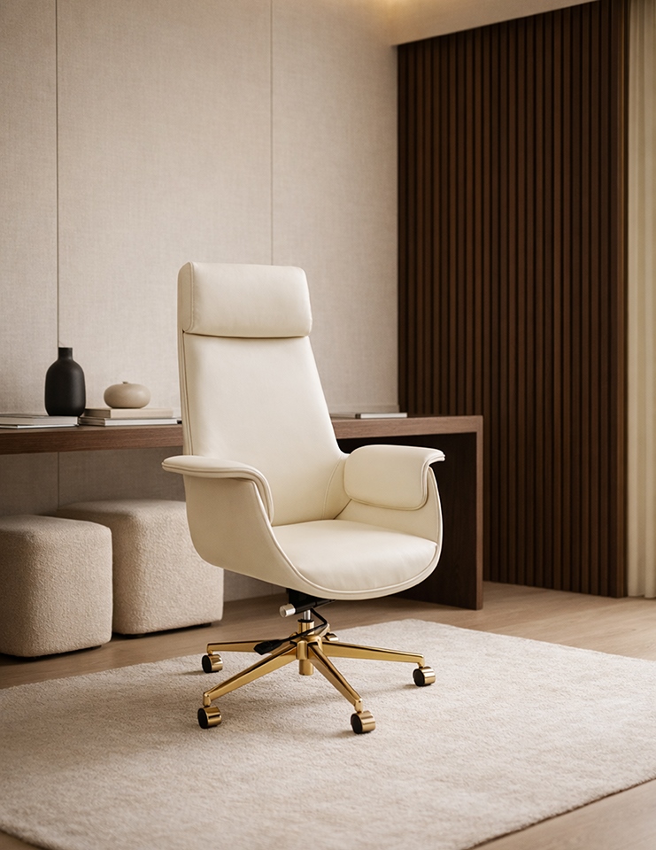 Fotel biurowy ADMIRAL beżowy - obrazek 16