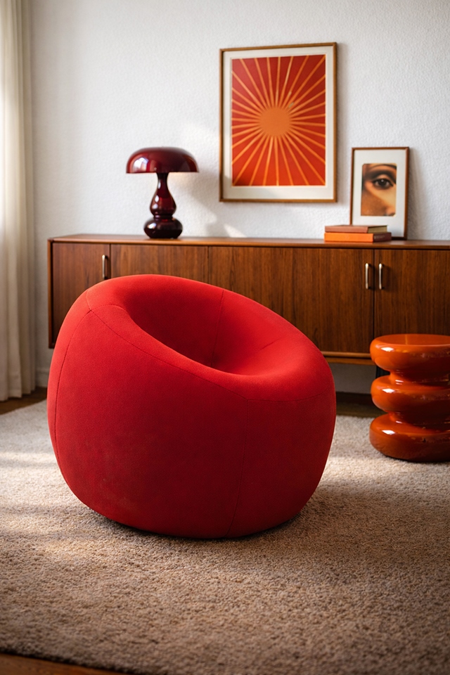 Pufa MAMMA czerwona - obrazek 7