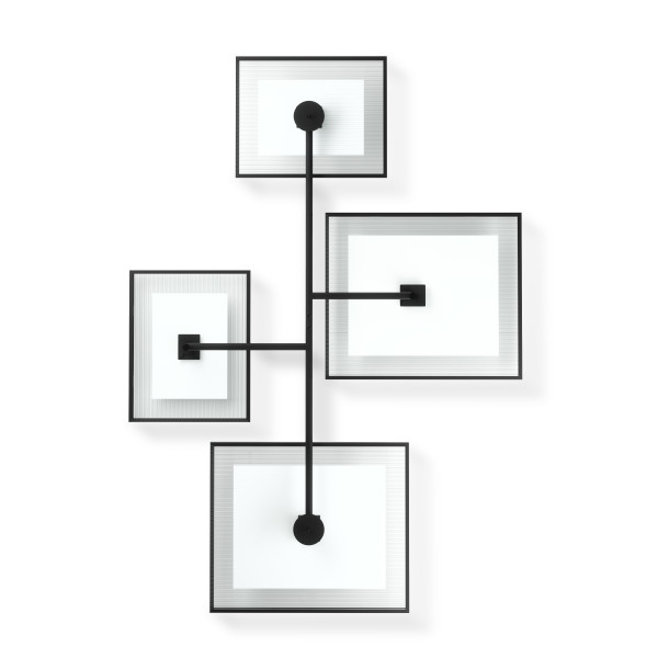 UMBRA zestaw 4 ramek na zdjęcia FLUTE WALL czarny - obrazek 6