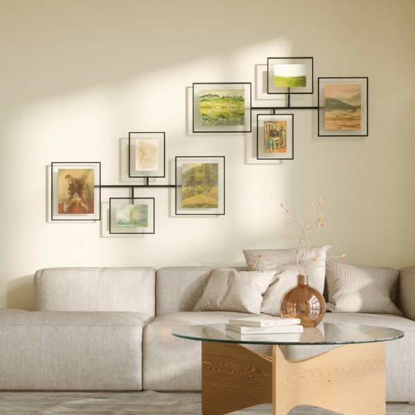 UMBRA zestaw 4 ramek na zdjęcia FLUTE WALL czarny - obrazek 11